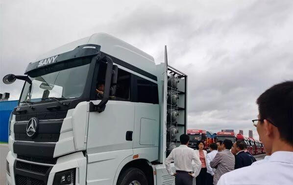 投放100輛氫燃料工程車，三一推進(jìn)岳陽(yáng)氫能示范城市建設(shè)
