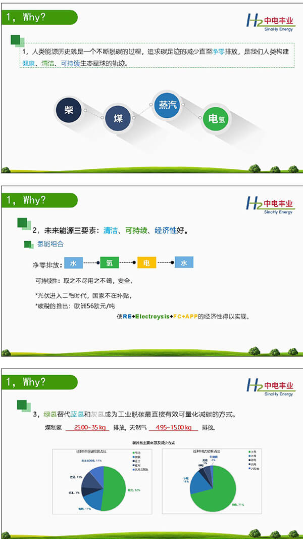 2021綠色氫能發(fā)展大會(huì)現(xiàn)場(chǎng)，王德軍：為什么選擇綠氫？