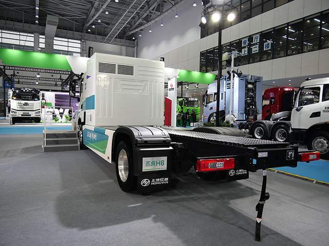 氫燃料電池卡車何時(shí)成熟？上汽紅巖：不需要十年，就是現(xiàn)在.jpg