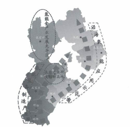 河北氫能“十四五”規(guī)劃：以雄安為核心，張家口為龍頭；100座站、1萬輛車、500億產值，擴大氫能在交通運輸、天然氣管道等領域的應用.jpg