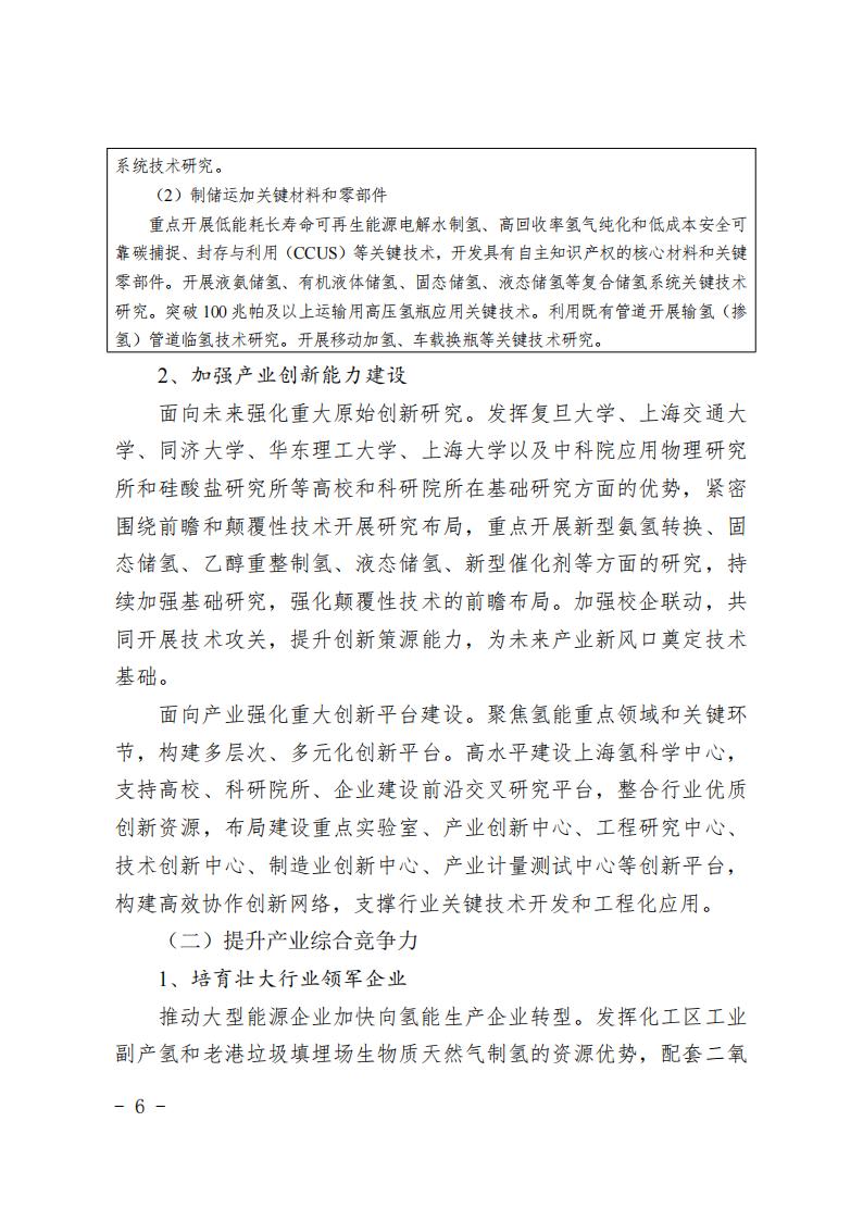 《上海市氫能產(chǎn)業(yè)發(fā)展中長(zhǎng)期規(guī)劃 （2022-2035年）》印發(fā)！2025年規(guī)模突破1000億元_05