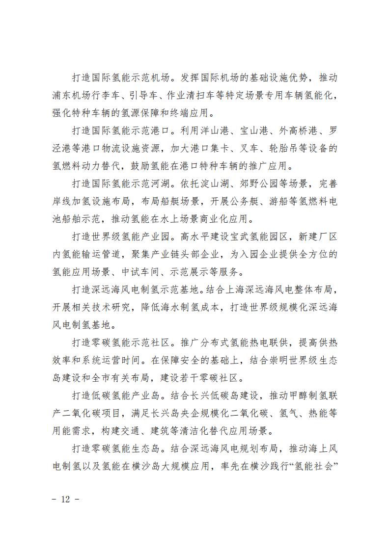 《上海市氫能產(chǎn)業(yè)發(fā)展中長(zhǎng)期規(guī)劃 （2022-2035年）》印發(fā)！2025年規(guī)模突破1000億元_11