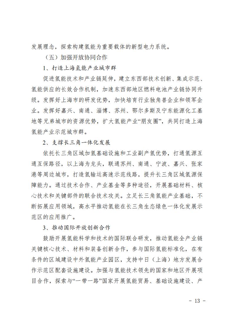《上海市氫能產(chǎn)業(yè)發(fā)展中長(zhǎng)期規(guī)劃 （2022-2035年）》印發(fā)！2025年規(guī)模突破1000億元_12