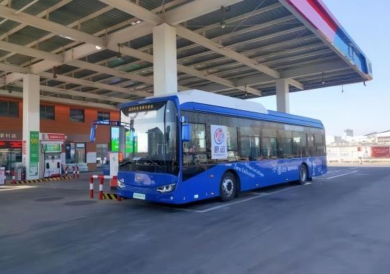 日加氫500kg，洛陽首座氫電綜合加能站氫能業(yè)務(wù)成功投營.jpg